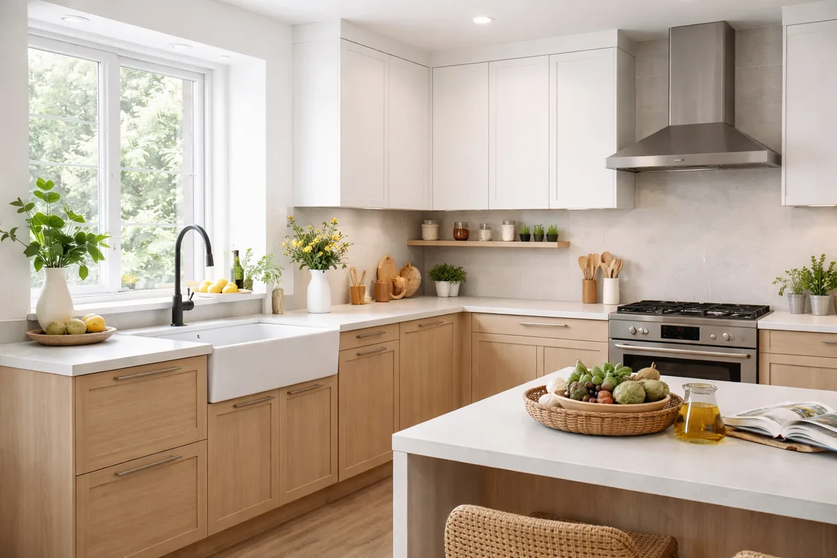 Astuces pour optimiser une cuisine en L dans une maison