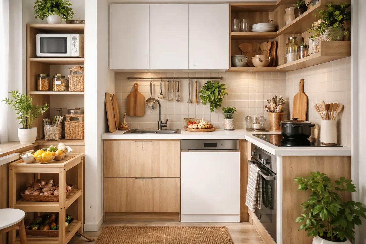 Comment aménager une cuisine fonctionnelle dans un petit espace